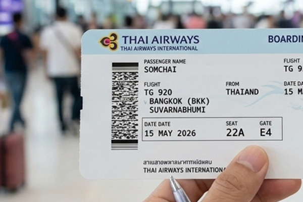 ตั๋วเครื่องบิน